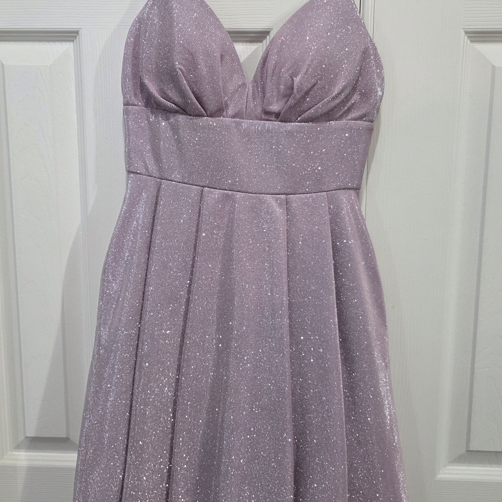 Darling Lavender Evening Dress